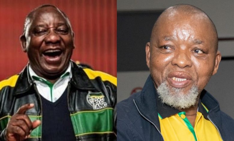 Mantashe and Ramaphosa x 2